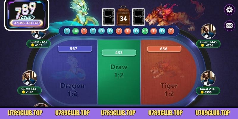 Rồng Hổ 789CLUB - Game Cược Tốc Độ, Tiền Thưởng Hấp Dẫn Hướng dẫn luật chơi Rồng Hổ đơn giản dành cho người mới