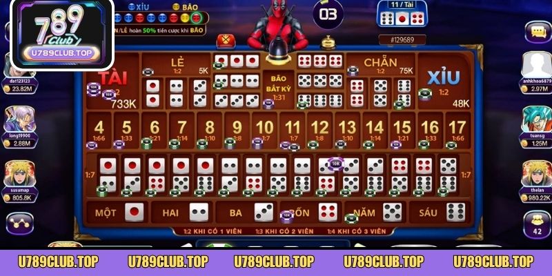 Luật chơi ở các cửa cược Sicbo thắng tiền cần biết